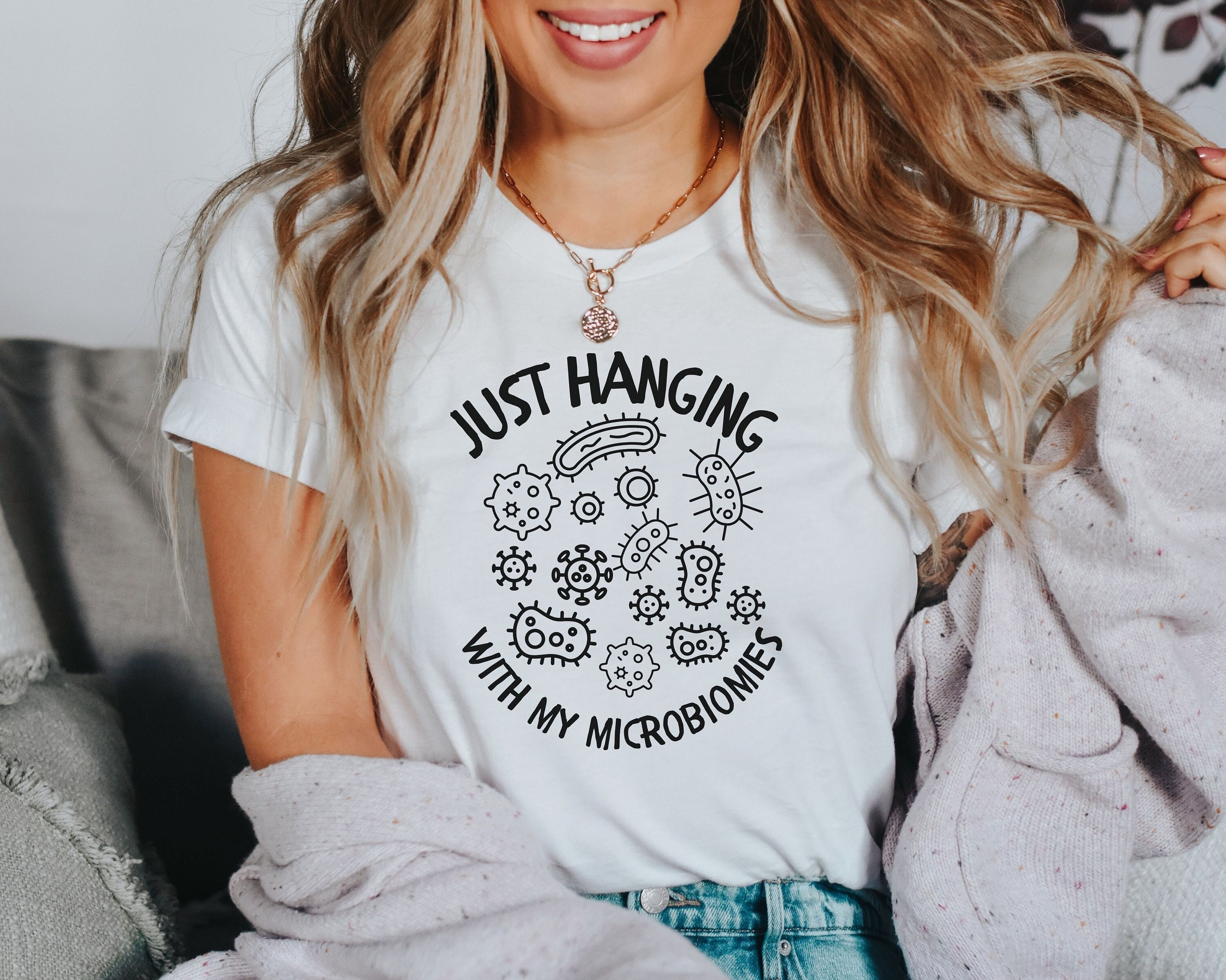 Microbe t shirt Etsy Espana