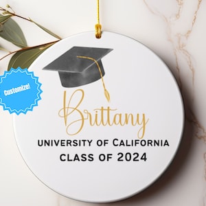 Graduierung Ornament für Graduierte 2024 Graduierung Abschluss Geschenk für Klasse von Graduierung 2024 Graduierung neue grad Krankenschwester Buchhalter Junggesellen Meister Geschenk