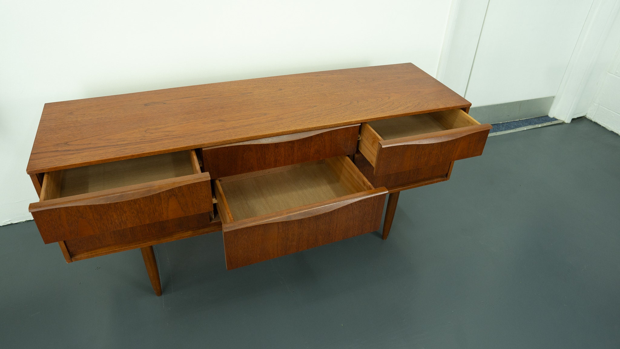 Austinsuite Teak Dressing Table /drawers/ Sideboard. Vintage - Etsy