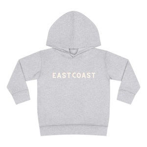 East Coast Toddler Fleece Hoodie, Toddler Pullover Fleece Hoodie, Location Hoodie