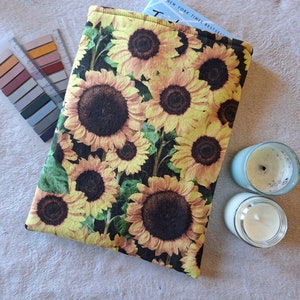 Sunflower Book Sleeve