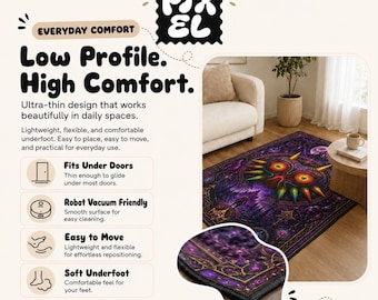 Legend of Zelda Rug, Glider Theme Gaming Decor - Etsy