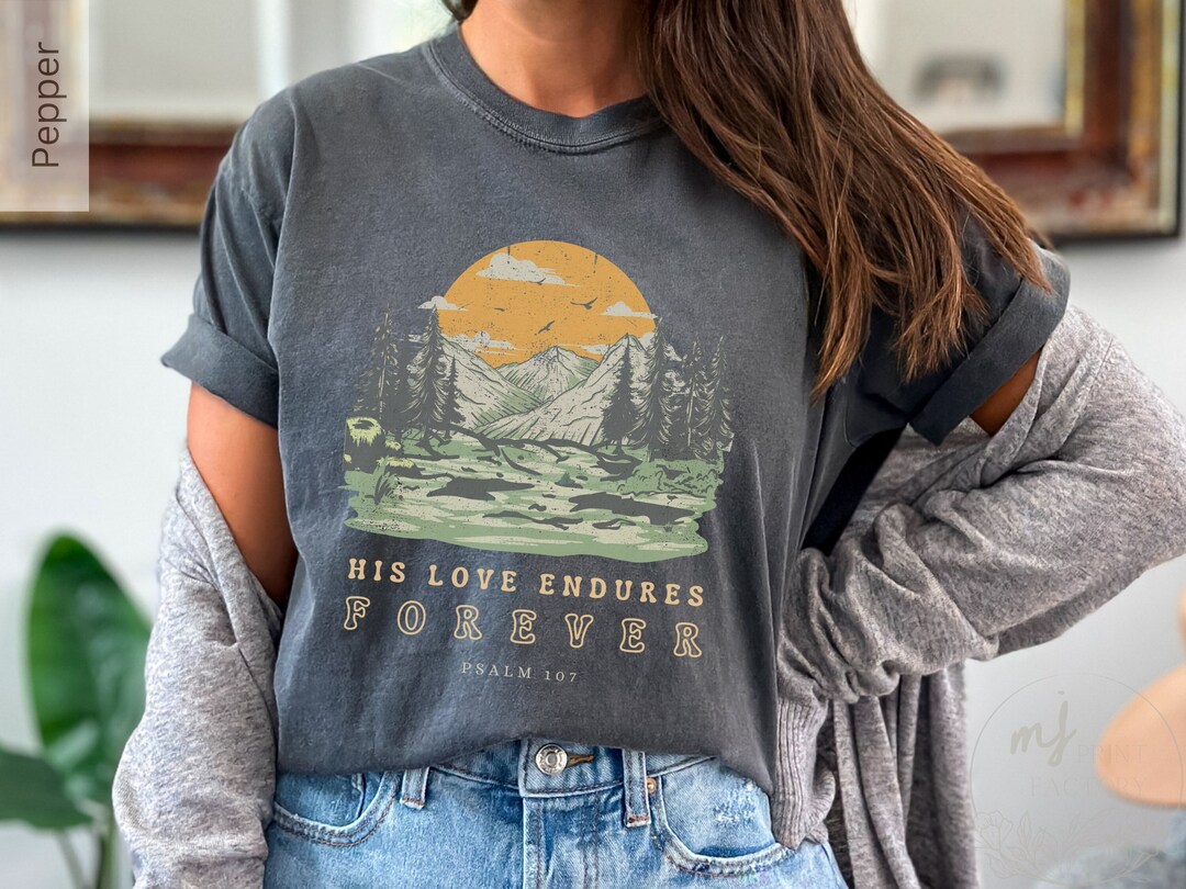 Women's Faith Art Print Linen Shirt main image 1