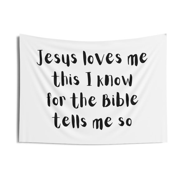 Jesus Loves Me Sign - Etsy