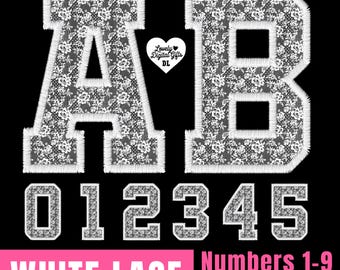 Letras universitarias de encaje blanco png, Alfabeto universitario de encaje png, Letras universitarias florales png, Diseños de encaje blanco, Clipart de encaje, Fuente femenina chinoiserie png