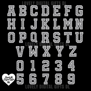 White lace Varsity Letters png, White lace designs, Lace Clipart, Lace Varsity Alphabet, Digital Download Art, Lace Alpha Set, Preppy Design, Lace Varsity Alphabet Png Font Bundle Png, Floral Varsity Doodle Font Png,  Lace Letters Trendy, lace graphics, white lace design, varsity letters png, varsity font png, coquette lace png, doodle alpha set, doodle font png, lace letters, coquette doodle font, cute font bundle, girly fonts, lace alphabet, varsity letter png, varsity letters, lace clipart