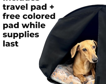 Portable Small Pet Calming Cave Bed