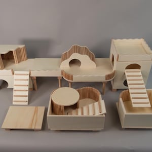 Komplett lyxigt hamstermöbelset