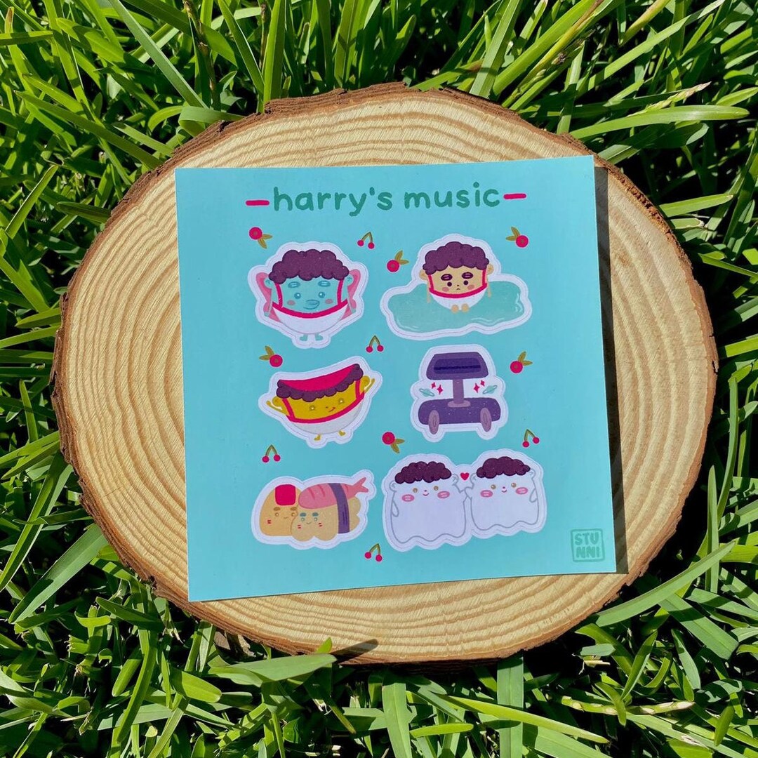 HARRY STYLES Sticker Sheet Etsy