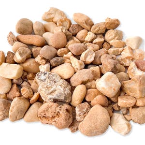 River Rocks: 1" to 1-1/2" Natural Mixed Color Stones for Outdoor Gardens