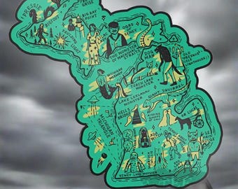 Paranormal Peninsulas™ Sticker | Tee See Tee Exclusive