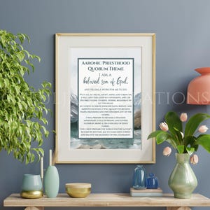 LDS Youth Theme 2025 Look Unto Christ D&amp;C 6:36, Aaronic Priesthood ...