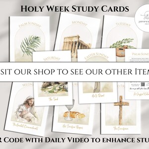 2026 Come Follow Me Old Testament Study Cards, LDS Weekly Scripture Study Printable, Digital Download Scripture Guide image 14