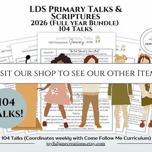 Aanpasbaar script van het basisprogramma LDS 2026, Oudtestamentische jeugdwerk avondmaalsbijeenkomst presentatie overzicht Come Follow Me, Walk With Me afbeelding 12