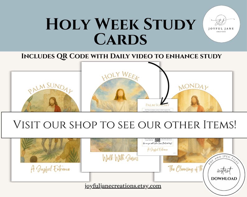 2026 Come Follow Me Old Testament Study Cards, LDS Weekly Scripture Study Printable, Digital Download Scripture Guide image 15