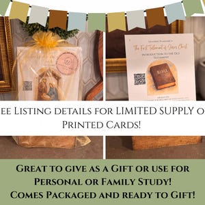 2026 Come Follow Me Old Testament Study Cards, LDS Weekly Scripture Study Printable, Digital Download Scripture Guide image 11
