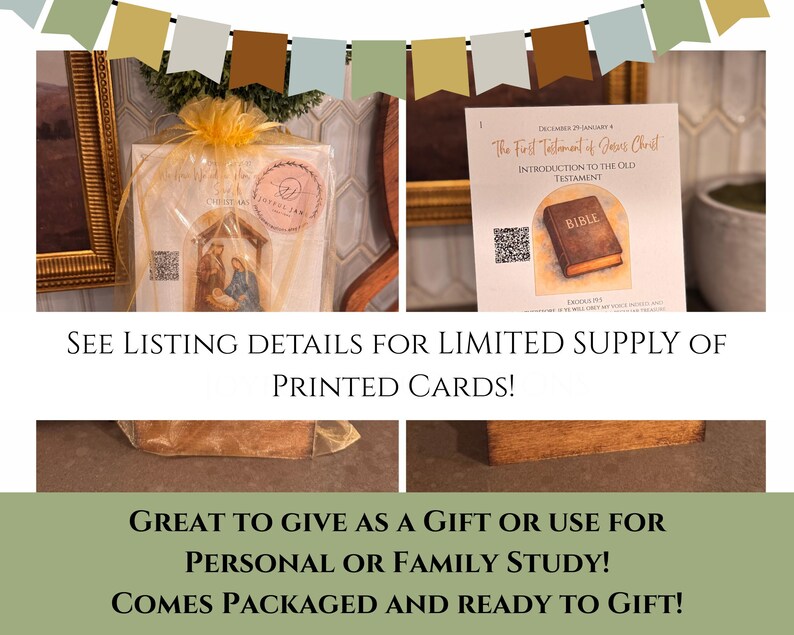2026 Come Follow Me Old Testament Study Cards, LDS Weekly Scripture Study Printable, Digital Download Scripture Guide image 11