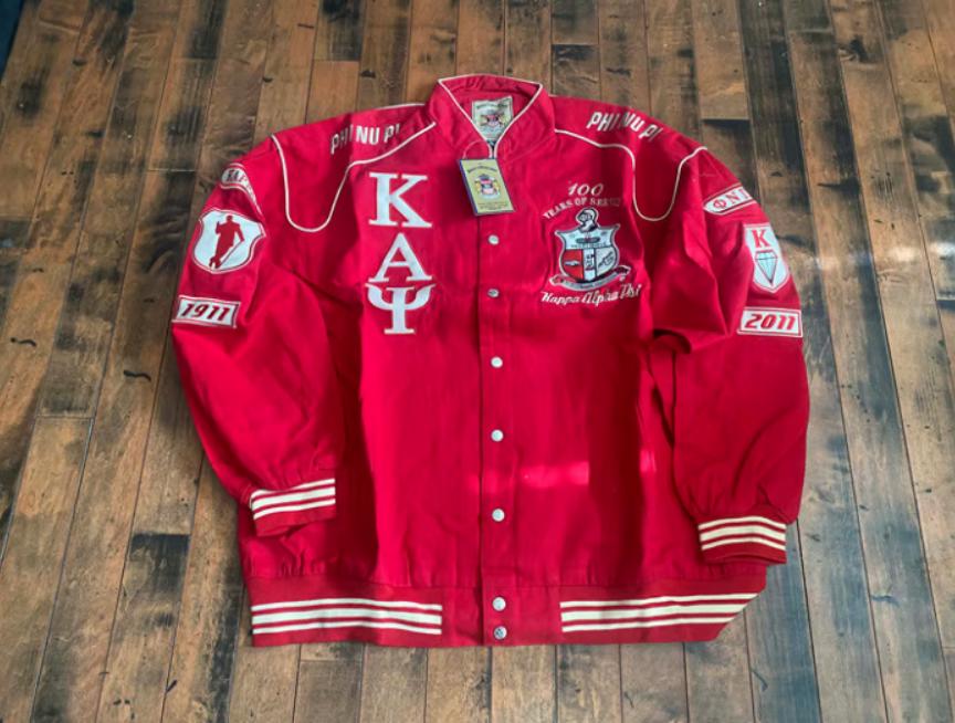 Fraternity Jackets Kappa Alpha Psi Etsy
