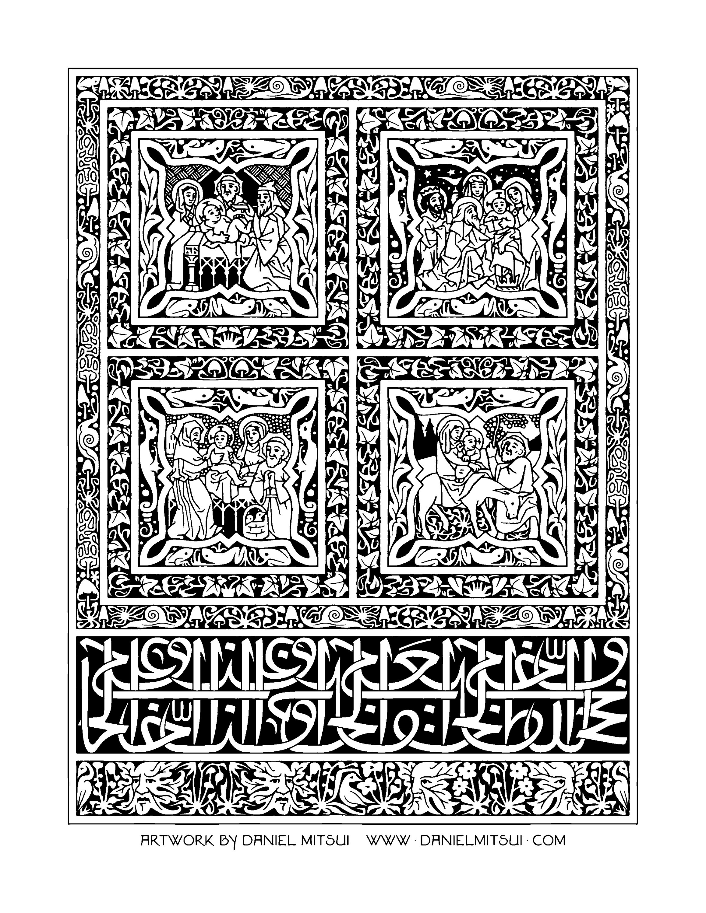 10 Printable Coloring Pages: Catholic Images #2 - Etsy