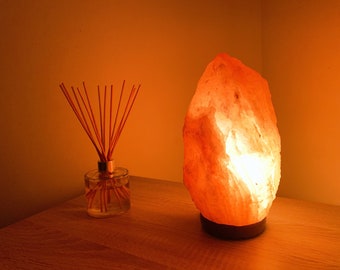 Himalayan Salt Lamp Crystal Pink Rock Salt Lamp Natural Healing 100% Original Geniune Best Christmas Gift