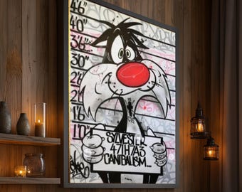 トゥイーティーとシルベスターのアーバンアート、ポップアートの