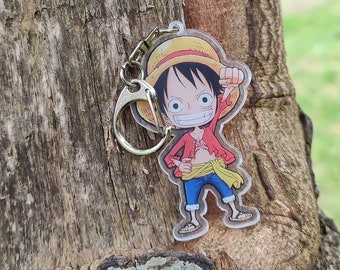 Anime One Piece Teufel Frucht Spielzeug Schlüsselanhänger Anhänger