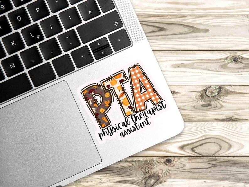 Pta Lettering PTA Png, Fall Themed Physical Therapy Assistant Png, Instant Digital ...