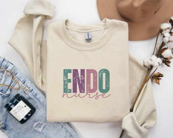 Sweatshirt voor endoscopieverpleegkundigen, shirt voor endoscopieverpleegkundigen, cadeaus voor endoscopieverpleegkundigen, afstuderen, Valentijnsdag, blijk van waardering, nieuwe verpleegkundige