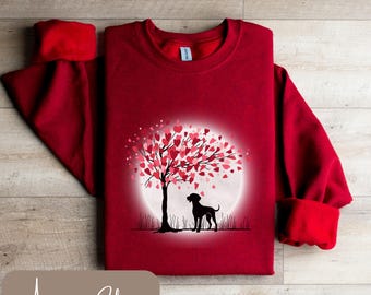 Coonhound Sweatshirt, TShirt, Long Sleeve Tee, Coonhound Mom Shirt, Pretty Coonhound Shirt, Coonhound Valentine Shirt, Coonhound Lover Gifts