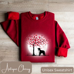 Border Collie Sweatshirt or TShirt, Border Collie Long Sleeve Tee, Pretty Border Collie Shirt, Border Collie Border Collie Valentine Gift