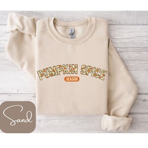 Pumpkin Spice Season Sweatshirt, T-Shirt, V-Neck or Long Sleeve Tee, Pumpkin Spice Lover Gifts, Pumpkin Spice Shirt, Coffee Lover Gifts