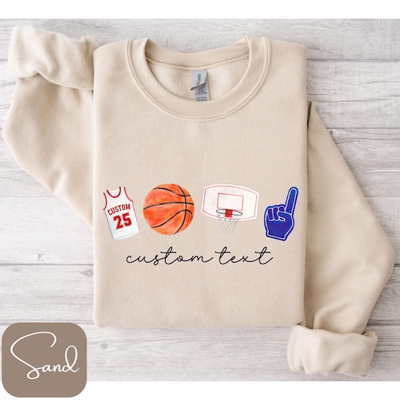 Customizable Basketball Season Sweatshirt or T-Shirt, Basketball Tis the Season Sweatshirt, Basketball Mom, Custom Basketball Mom Sweatshirt