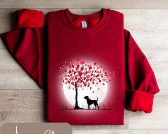 Labrador Sweatshirt or TShirt, Lab Long Sleeve TShirt, Lab Mom Shirt, Labrador Valentine, Pretty Lab Shirt, Lab Lover Gifts, Girls Lab Shirt