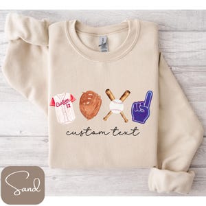 Customized Baseball Sweatshirt, Baseball Tis the Season, Baseball Gifts, Cute Baseball Mom Shirt, Baseball Jersey Number Shirt, Baseball Mom
