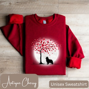 Sheltie Sweatshirt or TShirt, Sheltie Long Sleeve Tee, Sheltie Mom Gift, Sheltie Lover Gift, Shetland Sheepdog Shirt, Sheltie Valentine
