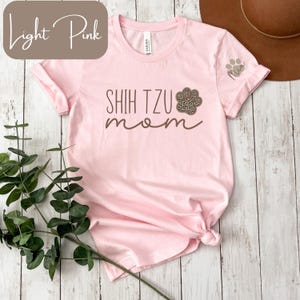 Shih Tzu Sweatshirt, Shih Tzu Mom Shirt, Sleeve Design Shih Tzu Shirt, Personalized Shih Tzu Shirt, Shih Tzu Mama, Shih Tzu Gifts image 4