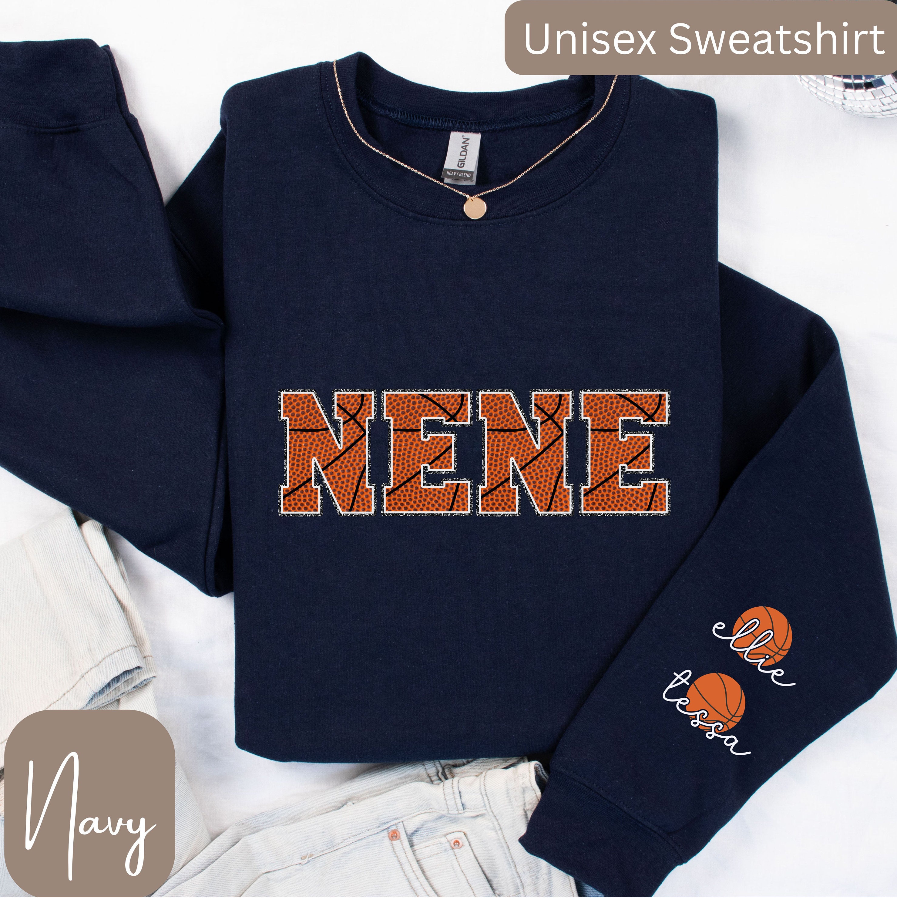 Neneグッズ オーダーページ Basketball Nene Sweatshirt, Basketball Nene T-shirt, Personalized