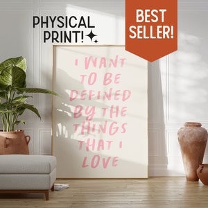 Cute Taylor Quote Print Pink - PHYSICAL Poster Giclée Print, Cute Apartment Decor, Pink Dorm Room Girly Wall Art