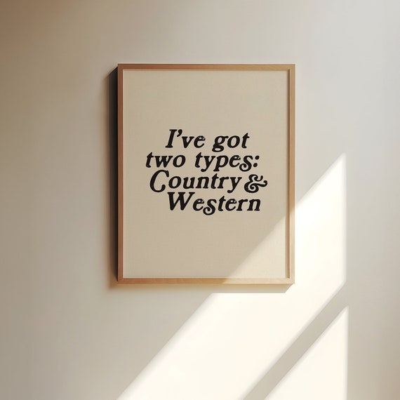 Country Western Art Print, Minimalist Southern Poster, Vintage Cowgirl Wall Art, Cute Apartment Decor, Southwestern Home Texas Art