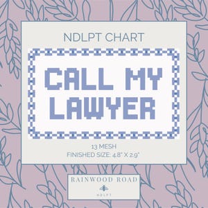 Call My Jurist Nadelspitzenmuster