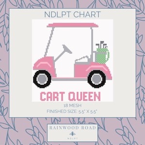 Cart Queen Golf-naaldpuntkaart
