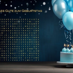 Personalized voucher - puzzles as a creative birthday gift idea