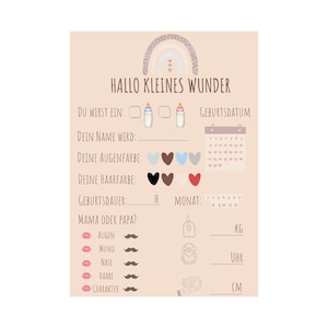 Baby Tip Card / Baby Shower / Baby Shower - Party Game Raadspel Vulkaart Wenskaart Digitale Download Zwangerschap Meisje Jongen Wensen