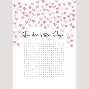 Personalisierter Gutschein Geburtstag Geschenkidee Geschenkgutschein DIY  Rätsel kreativ Happy Birthday PDF Last Minute Überraschung Vorlage