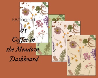 Tableaux de bord Coffee in the Meadow A5