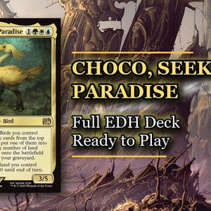 choco mtg card Choco, Seeker of Paradise Sacrifice after IV.) I Choco, Seeker of Paradise Commander