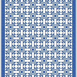 The Goose is Loose Quilt Pattern 84” x 96.5”