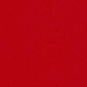 May include: Solid red fabric with a subtle texture.