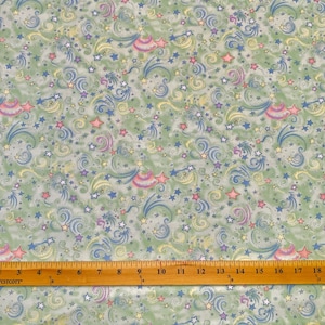 Timeless Treasures Celestial Swirl Baby Kids Novelty 100% Cotton Fabric BTY