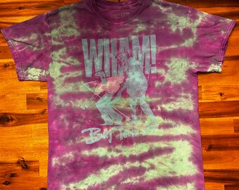 Wham! Tie Dyed T-shirt M/L